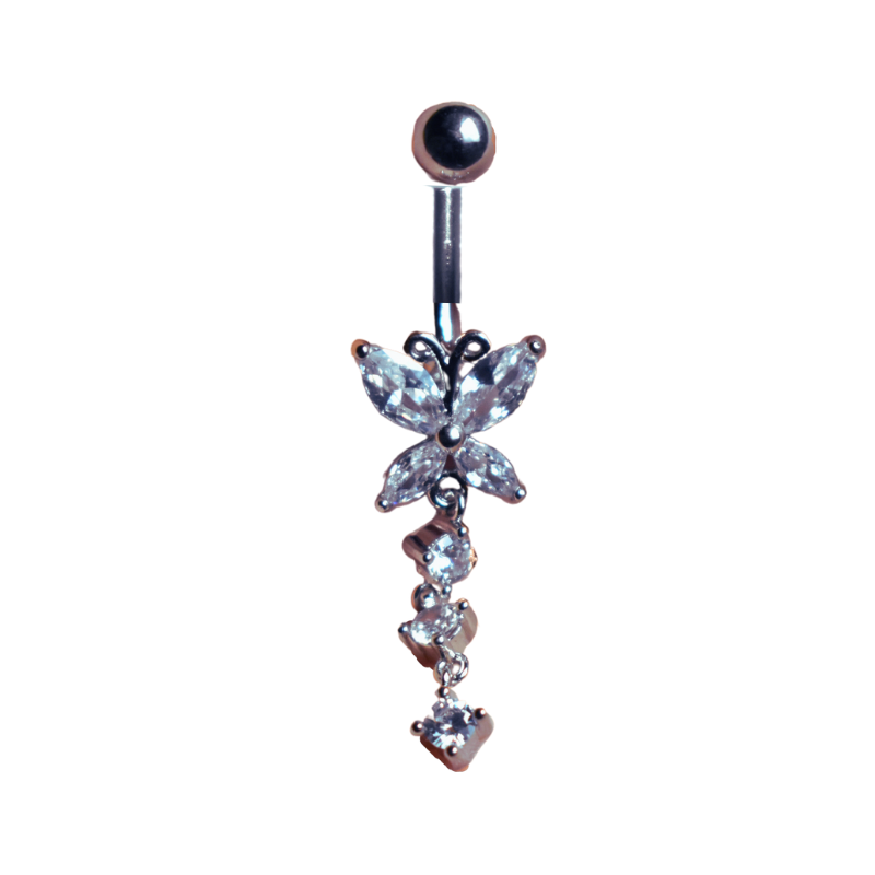 Piercing nombril ban765 - Piercings de nombril avec cristaux Piercing nombril ban765 - Piercings de nombril avec cristaux