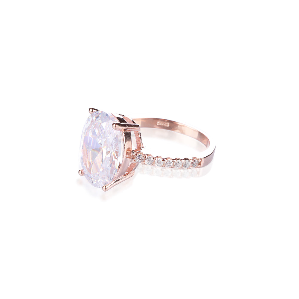 bague plaqué rose gold