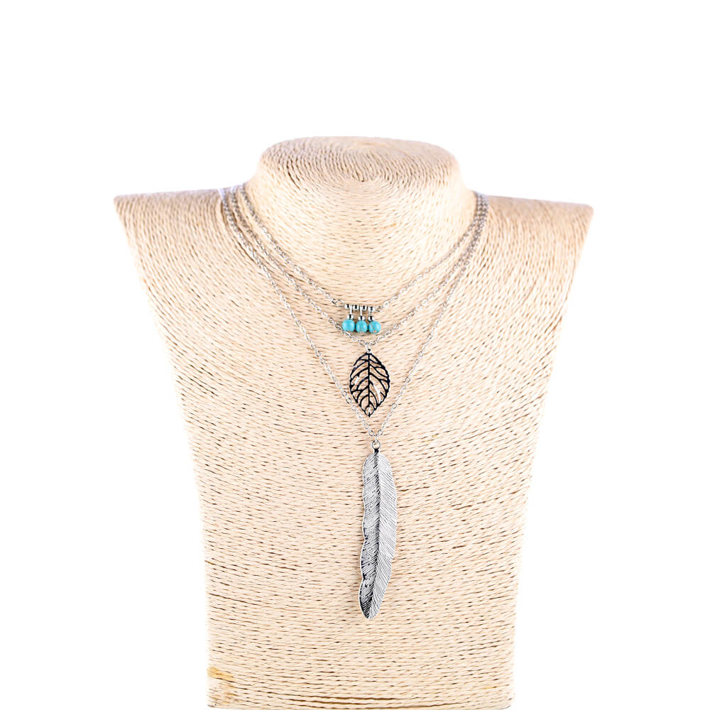 collier multirang zag