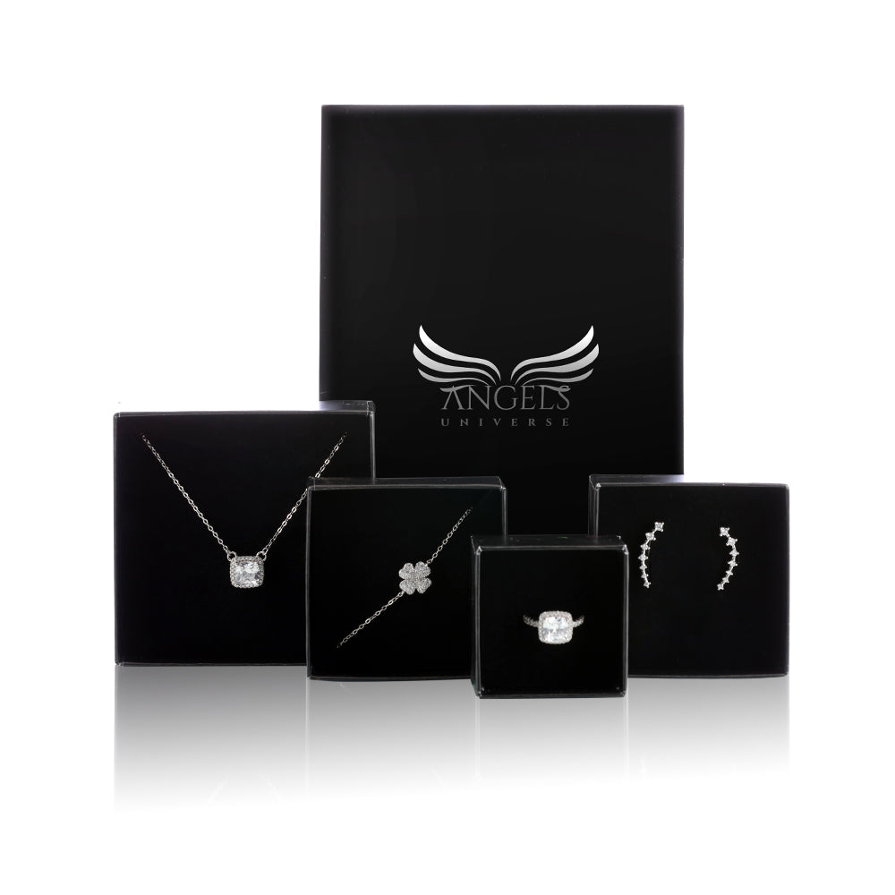 écrin boucles d'oreilles lobe