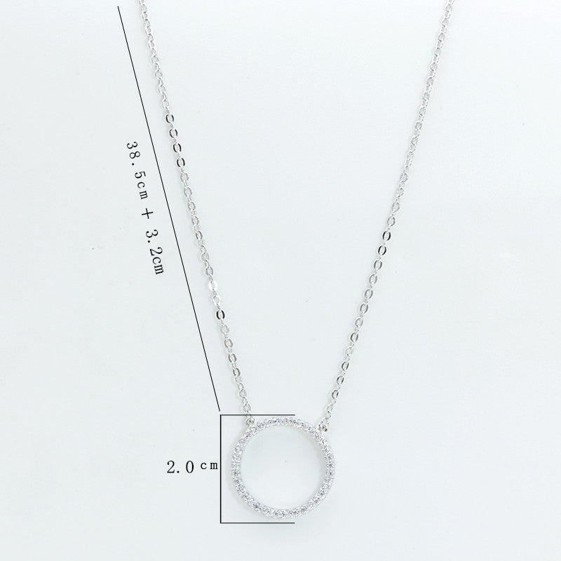 collier cercle femme