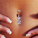 Piercing Rook En Acier Inoxydable 316L Avec Zircone Cubique Verte - 16G, Barre Incurvée 8 Mm - 7