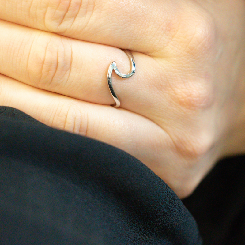 Angels Universe Bague Argent Bague Vague